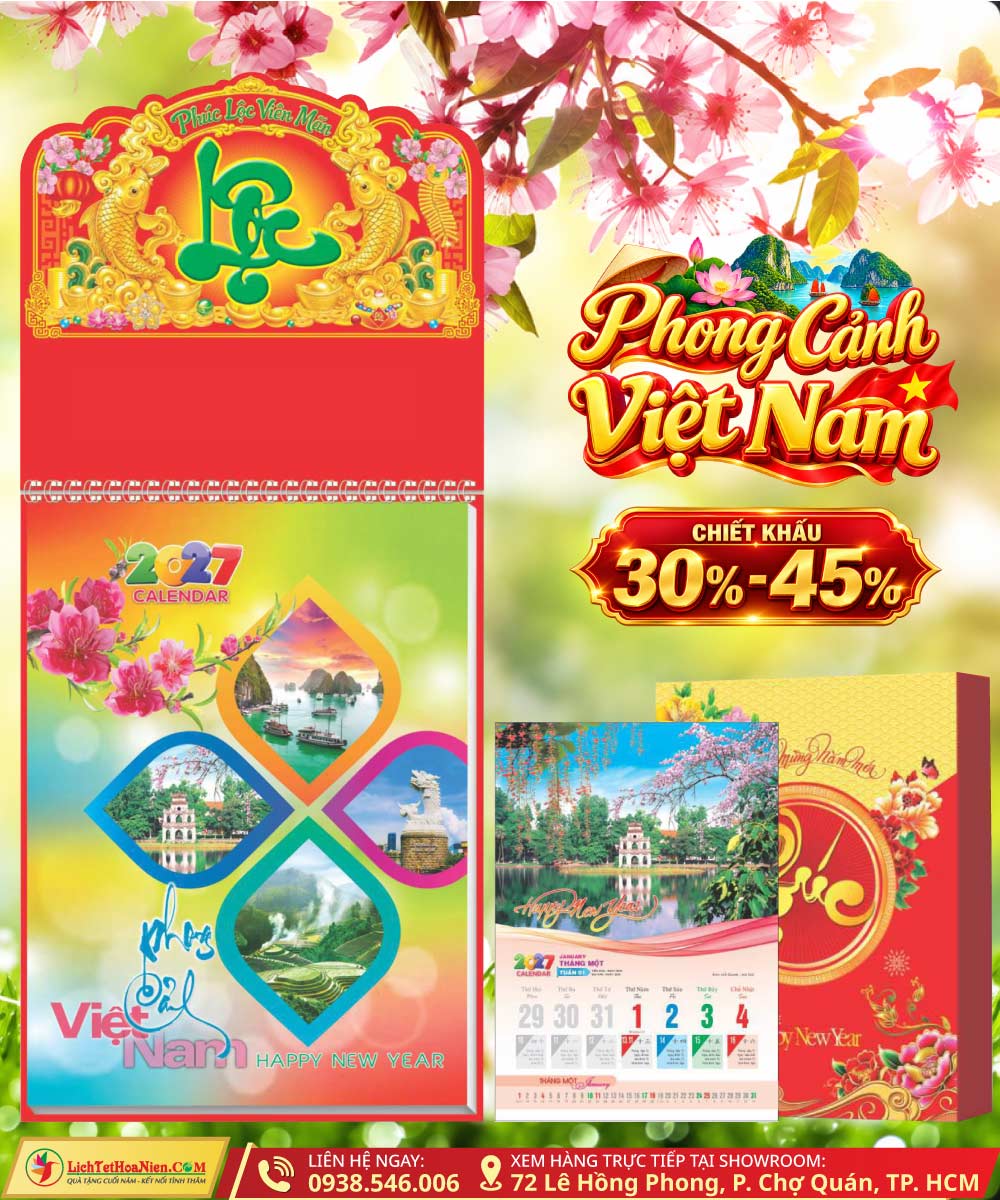 Mã Số: HBT01 - Phong Cảnh Việt Nam