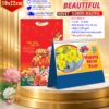 Mã Số: NSV47 | Lịch Để Bàn (19x22cm) - Flowers Beautiful