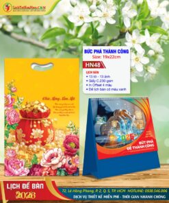 Lịch Để Bàn Bức Phá Thành Công