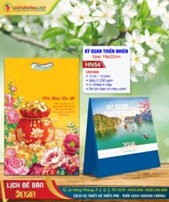 Lịch Để Bàn Kỳ Quan Thiên Nhiên