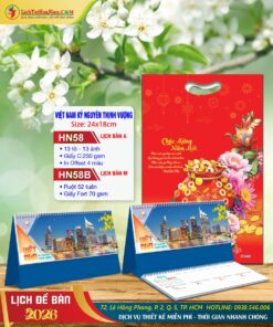 Lịch Để Bàn Việt Nam Kỷ Nguyên Thịnh Vượng