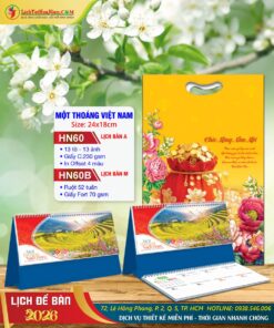 Lịch Để Bàn Một Thoáng Việt Nam