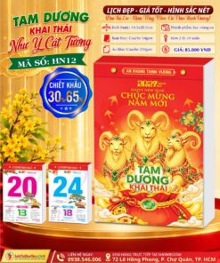 Mã Số HN12 - Tam Dương Khai Thái - Như Ý Cát Tường