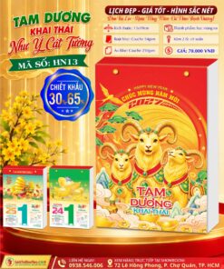 Mã Số HN13 - Tam Dương Khai Thái - Như Ý Cát Tường